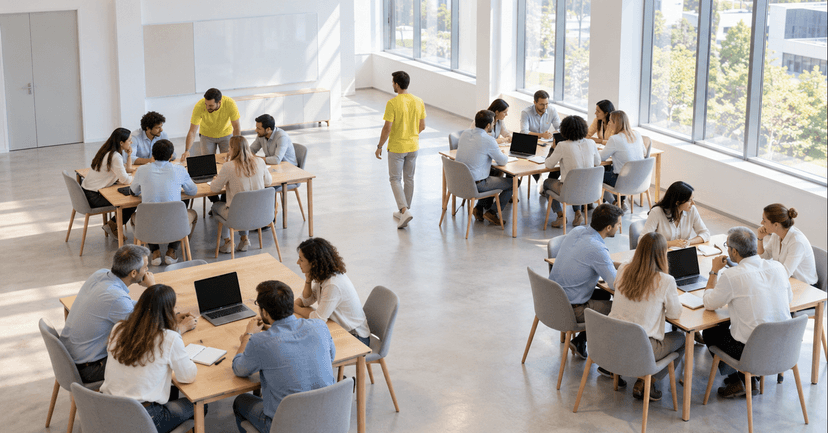 Atelier IA en séminaire d'entreprise : le format qui tient en trois heures